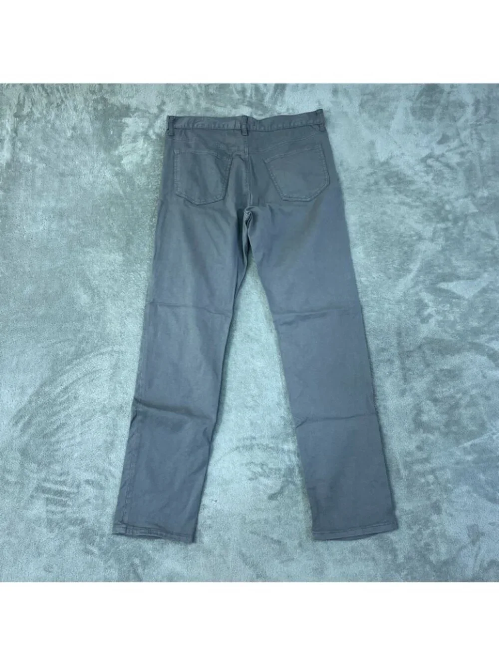 NWOT Banana Republic Men's 34x34 Slim Fit Gray Chino Pants Cotton Blend